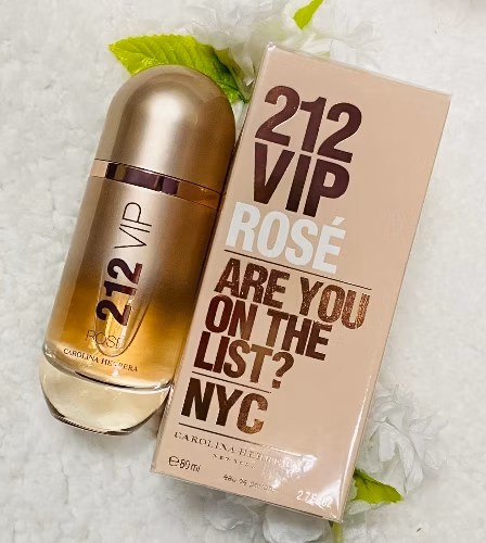 212 VIP ROSE ARE YOU ON THE LIST NYC CAROLINA HERRERA EDP