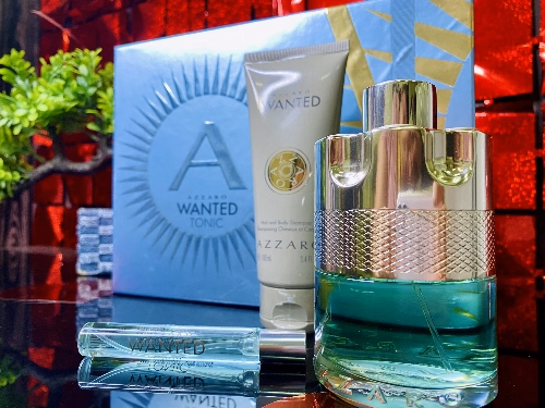 SET AZZARO WANTED TONIC 3 PIEZAS