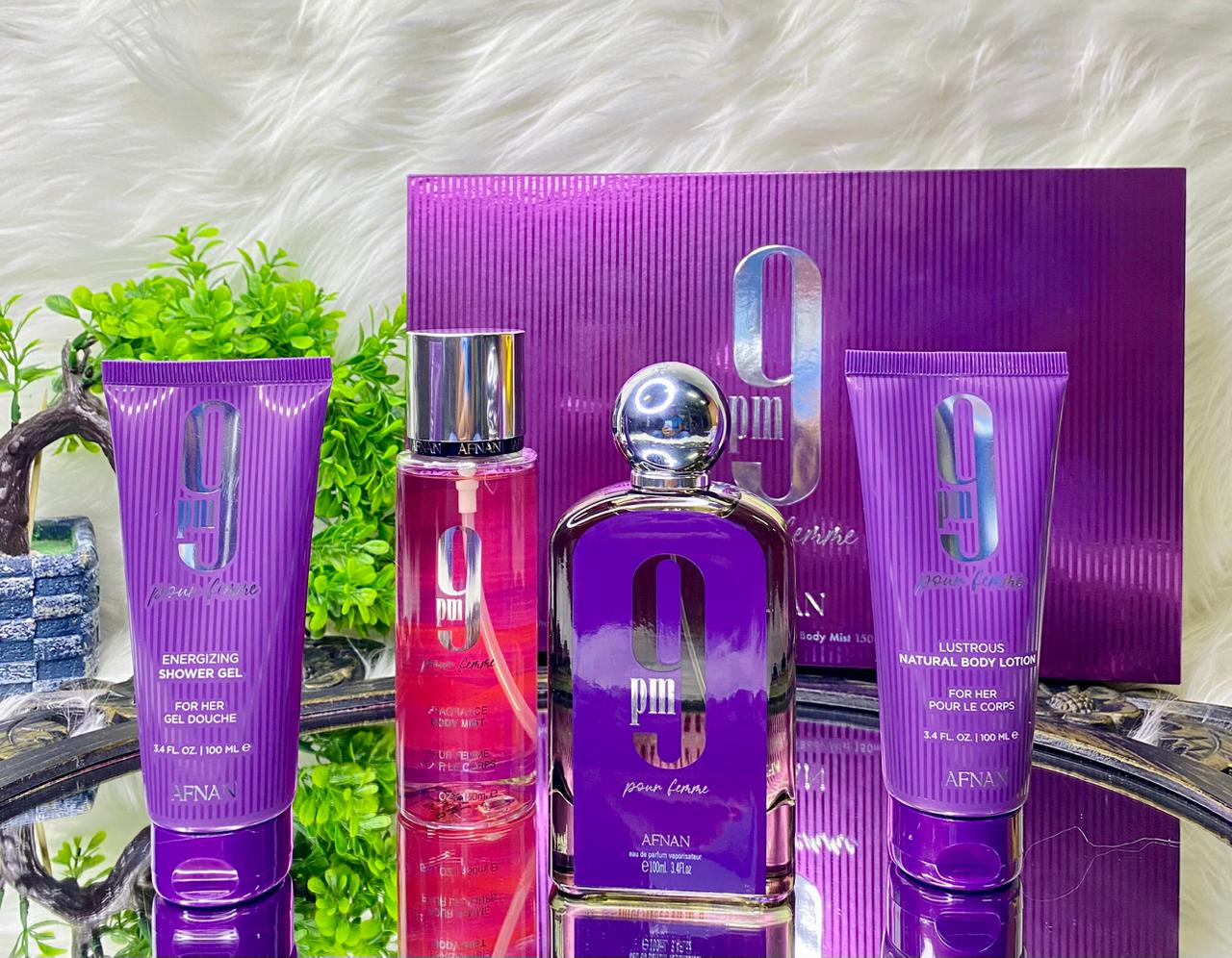 SET AFNAN 9PM POUR FEMME EDP