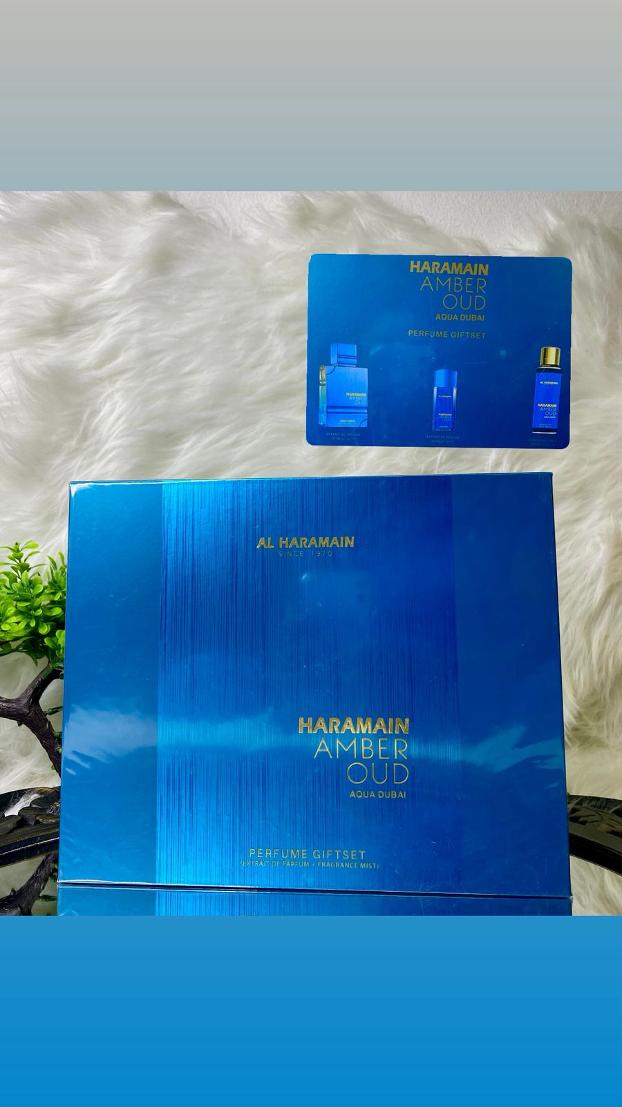 SET AMBER OUD AQUA DUBAI AL HARAMAIN