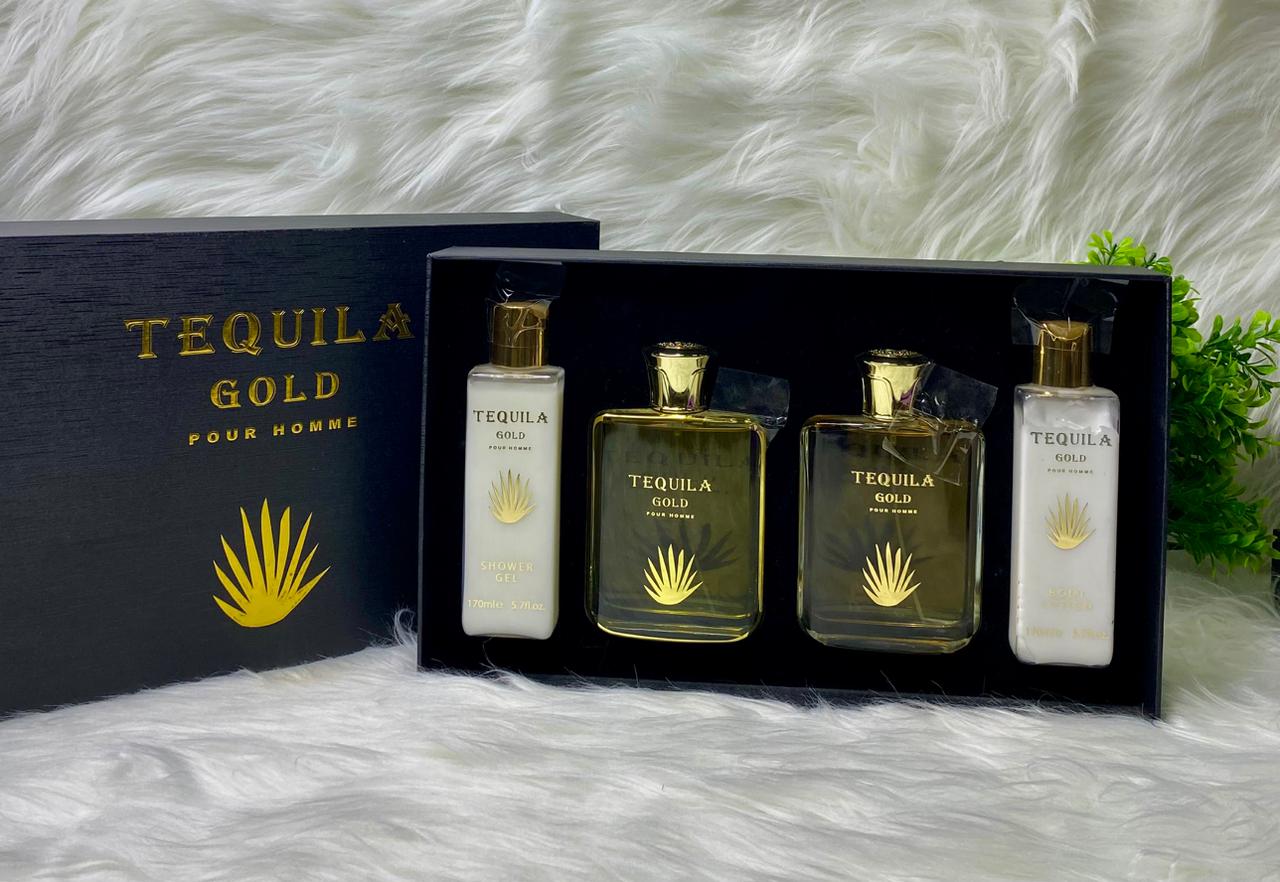 SET TEQUILA GOLD POUR HOME EDP