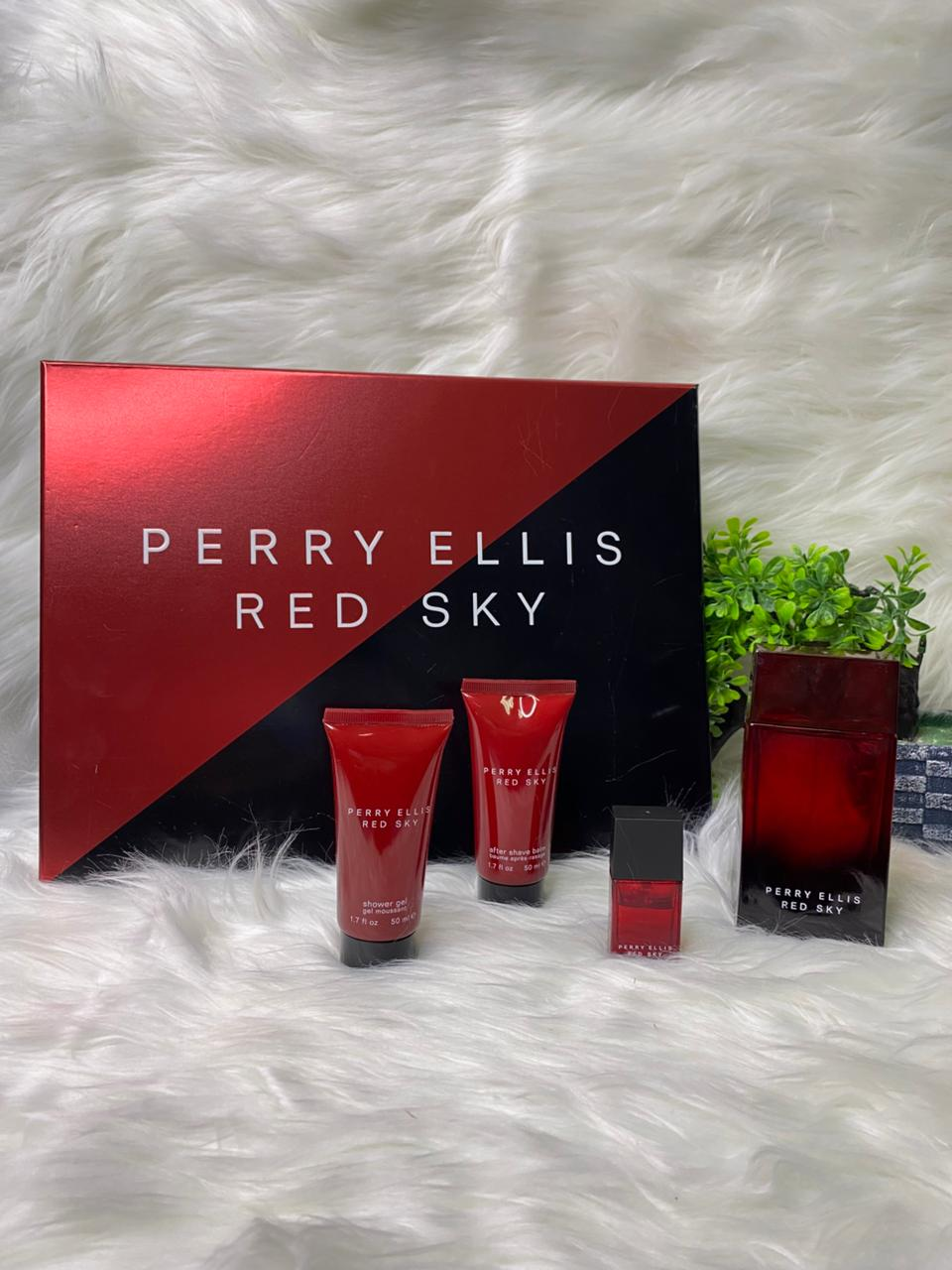 SET PERRY ELLIS RED SKY EDT