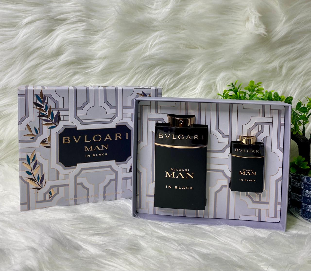 SET BVLGARI MAN IN BLACK