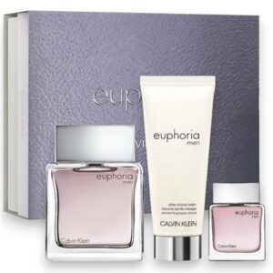 SET EUPHORIA MEN CALVIN KLEIN EDT