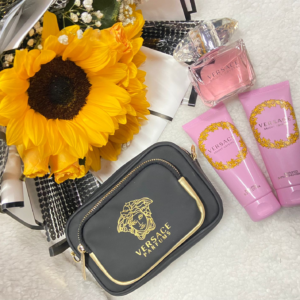 SET VERSACE BRIGHT CRYSTAL EDT 4 PIEZAS