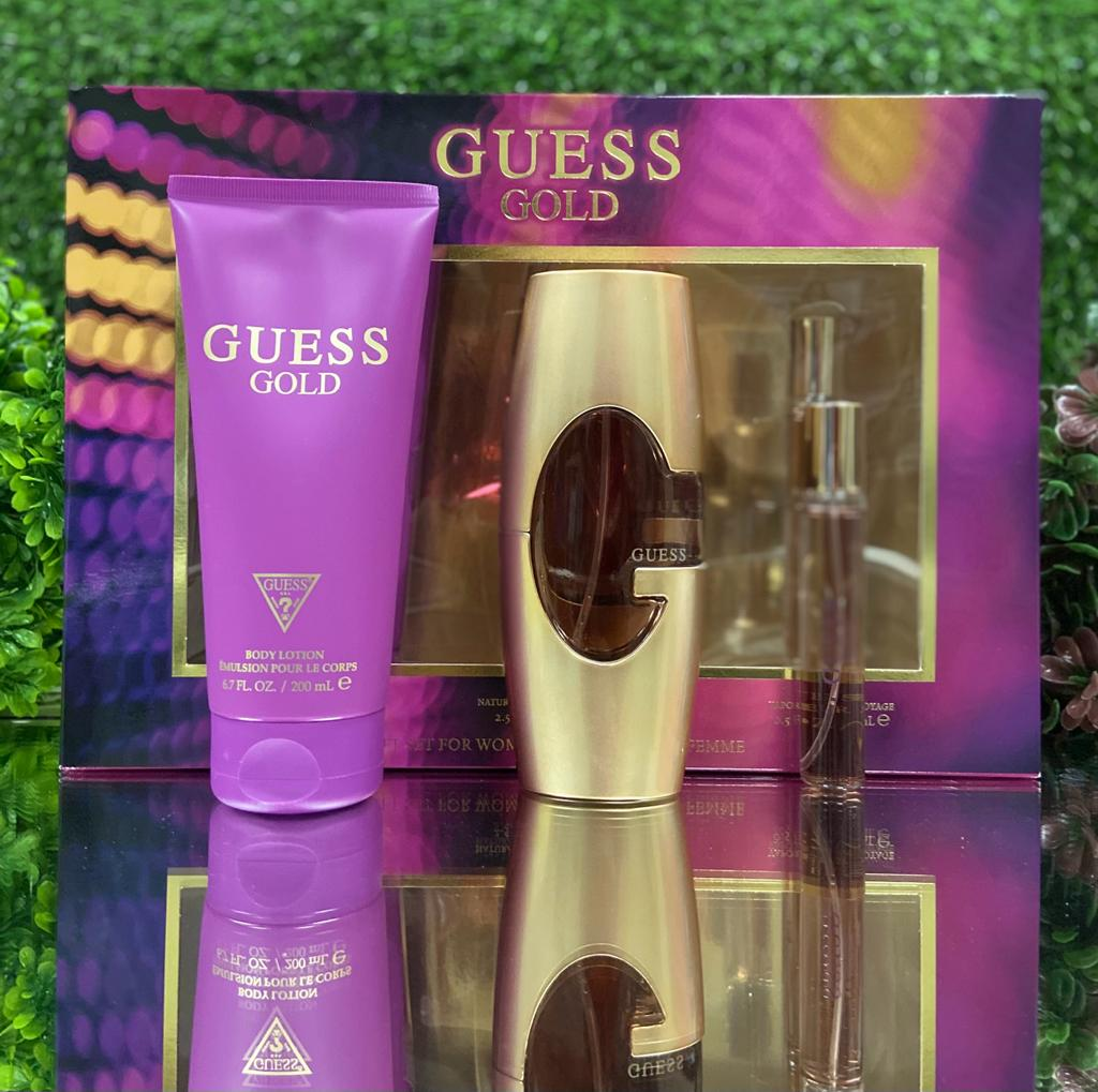 SET GUESS GOLD FOR WOMEN EDP
