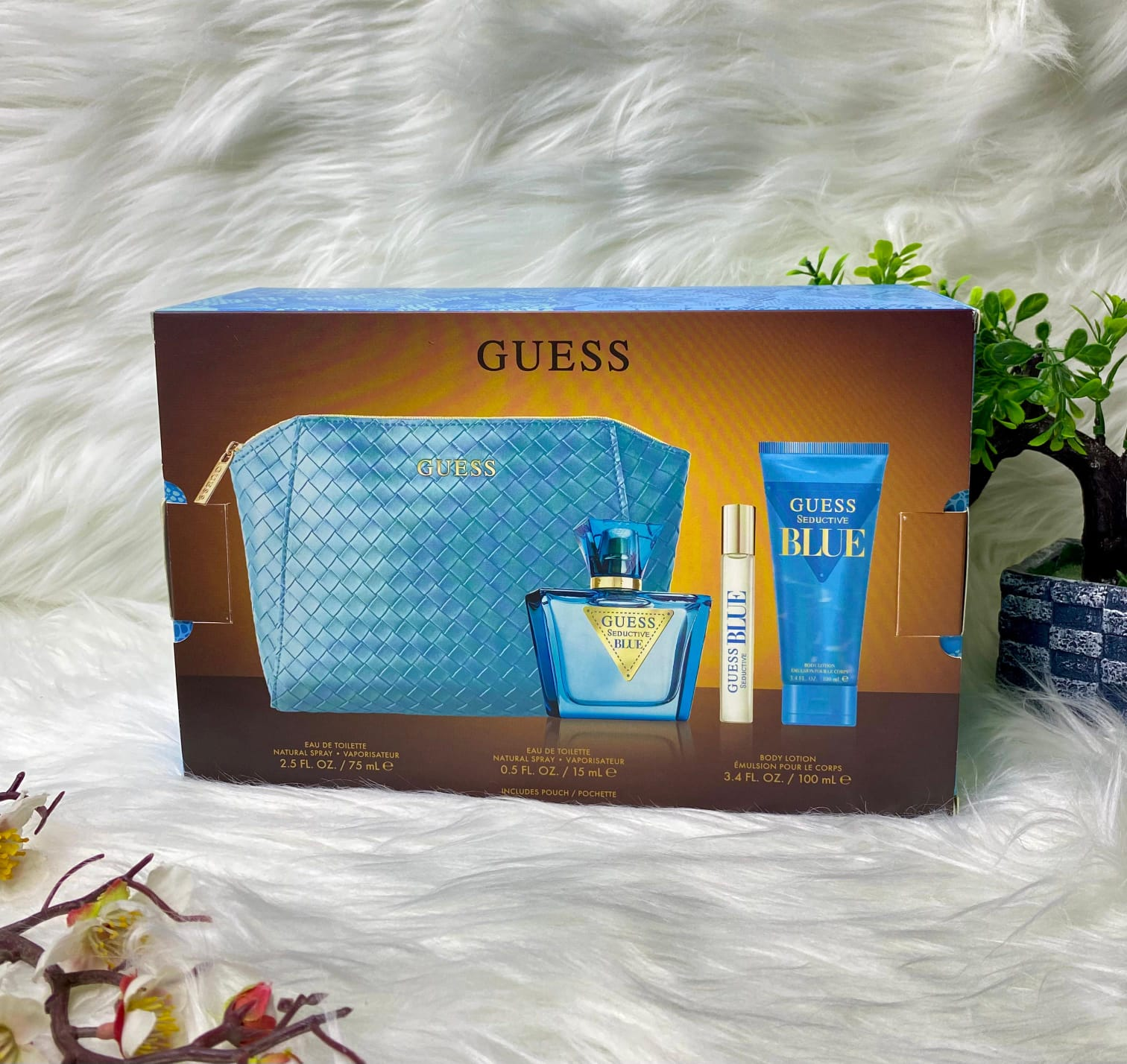 SET GUESS SEDUCTIVE BLUE EDT