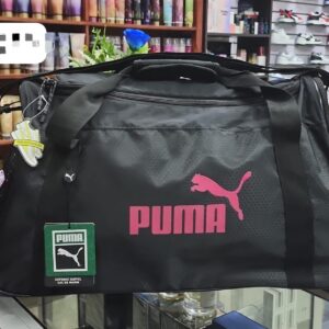 MALETIN PUMA NEGRO Y ROSADO