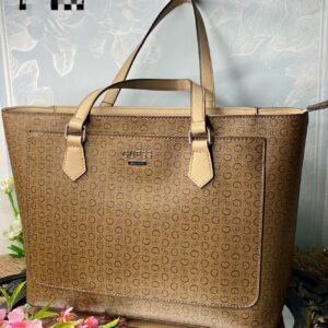 CARTERA GUESS GRANDE CAFE Y BEIGH
