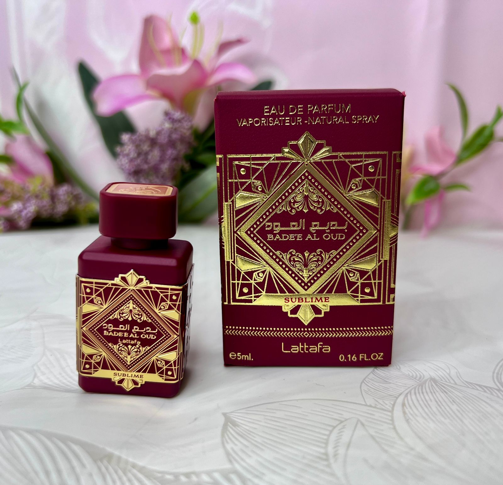 SUBLIME BADE'E AL OUD LATTAFA EDP MINI