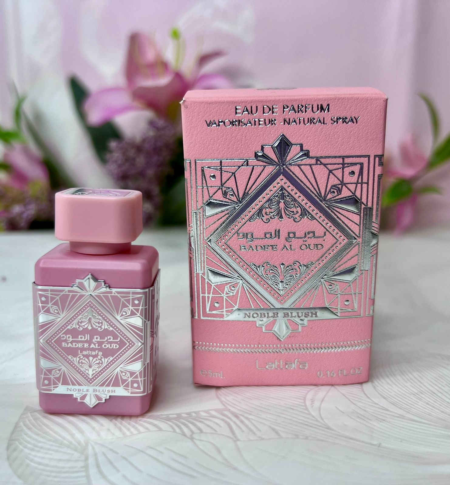 BADEE AL OUD NOBLE BLUSH LATTAFA MINI