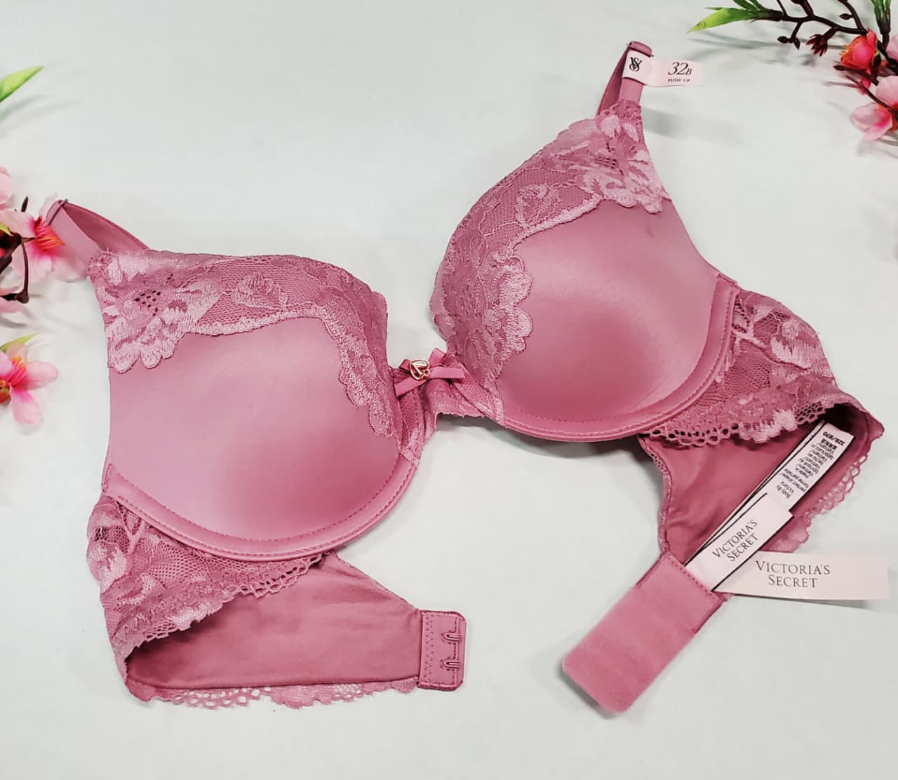 BRASIER PUSH UP VICTORIA'S SECRET ROSADO