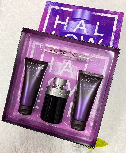 SET HALLOWEEN MAN EDT 4 PIEZAS