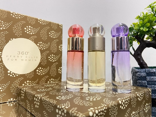 SET PERRY ELLIS 360 WOMAN 3PC EDT