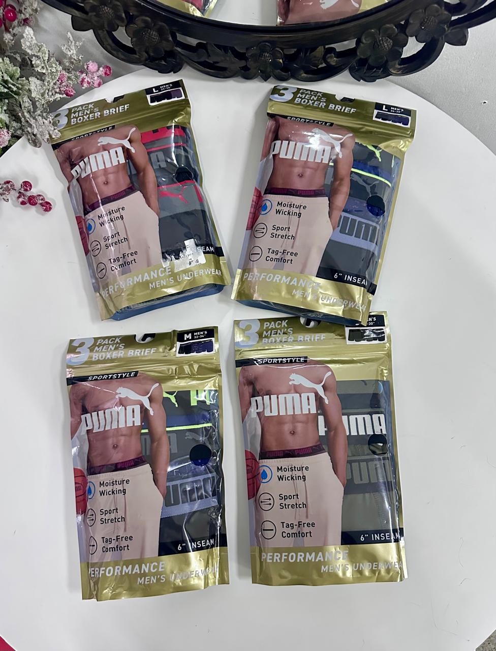 SET BOXER PUMA 3 PIEZAS