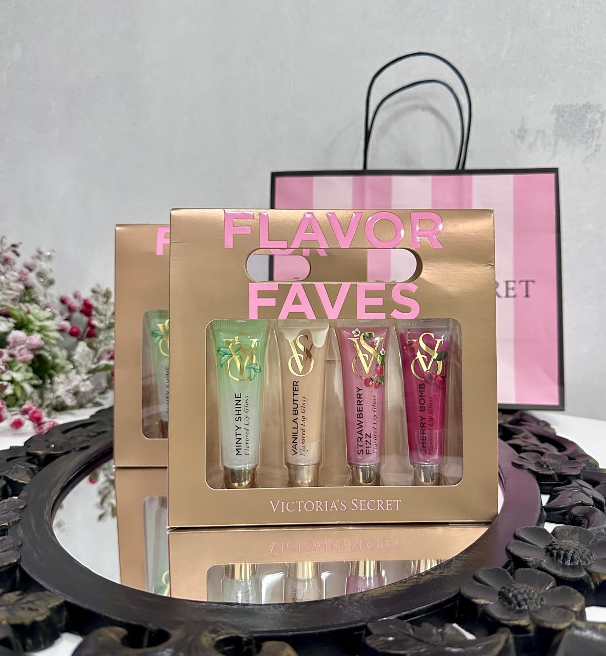 SET GLOSS FLAVOR FAVES VICTORIA SECRET