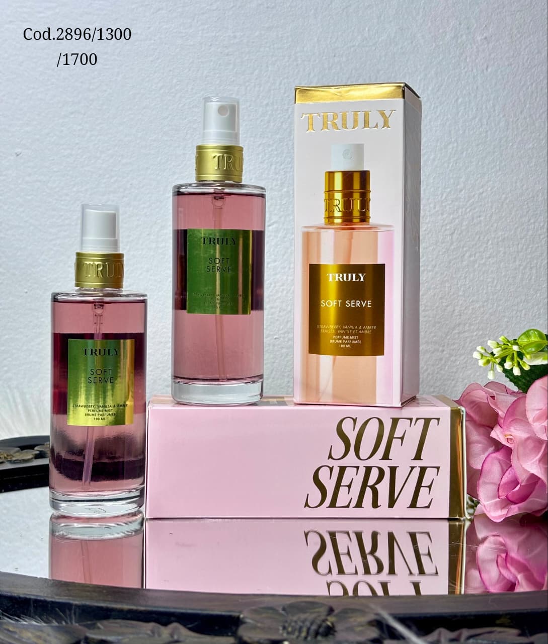 SOFT SERVE PERFUME MIST - STRAWBERRY, VANILLA & AMBER