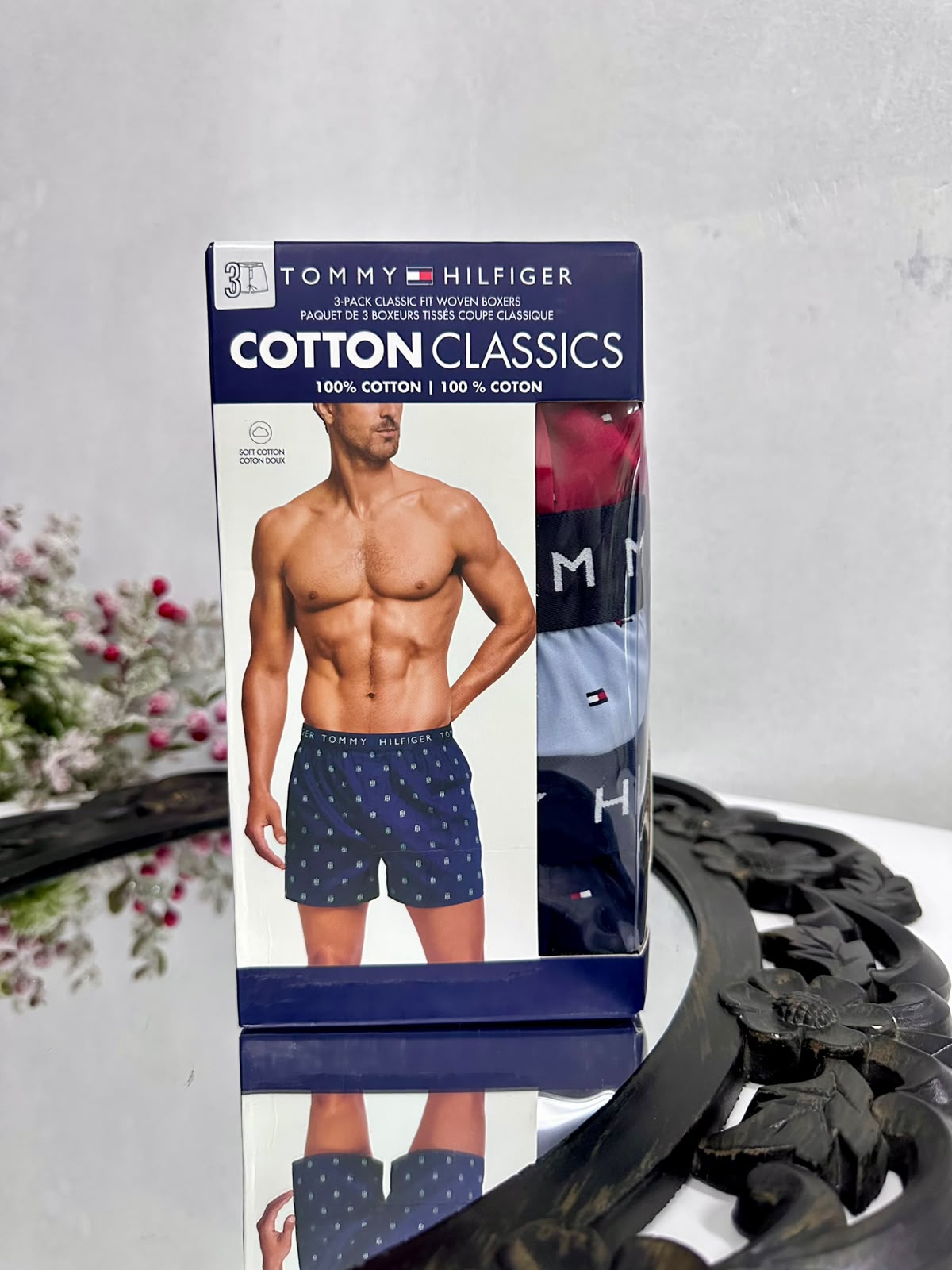 SET BOXER COTTON CLASSICS 3 PIEZAS