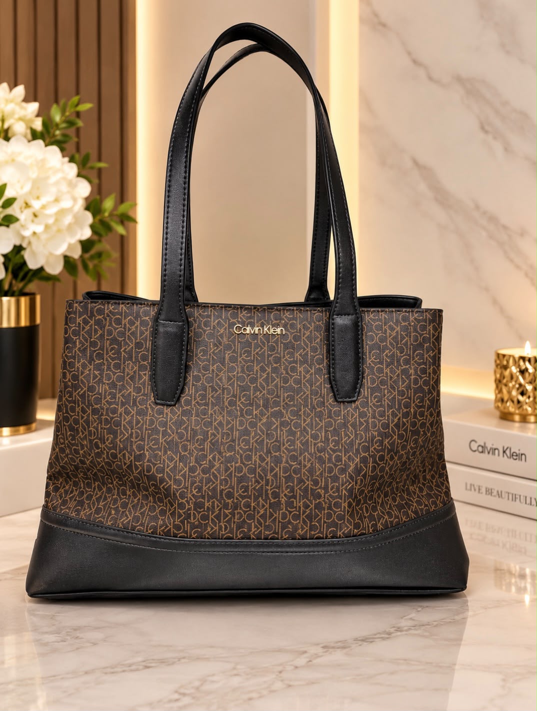 CARTERA CALVIN KLEIN CAFE