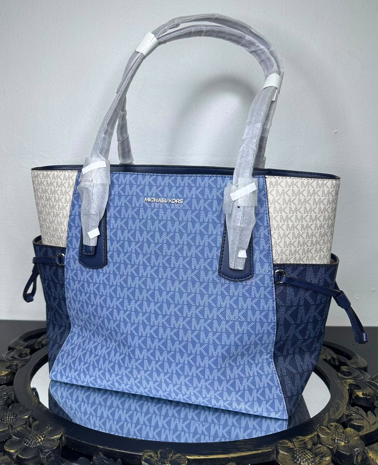 CARTERA MICHAEL KORS TRICOLOR