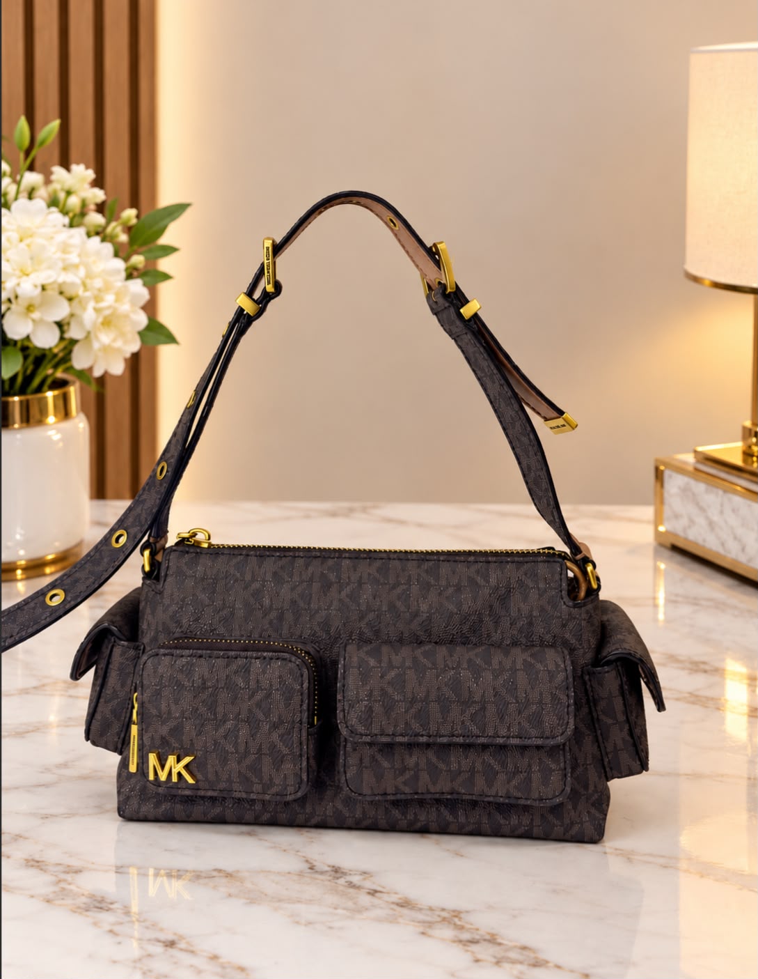 CARTERA MIKAEL KORS MINI CON CORREA LARGA